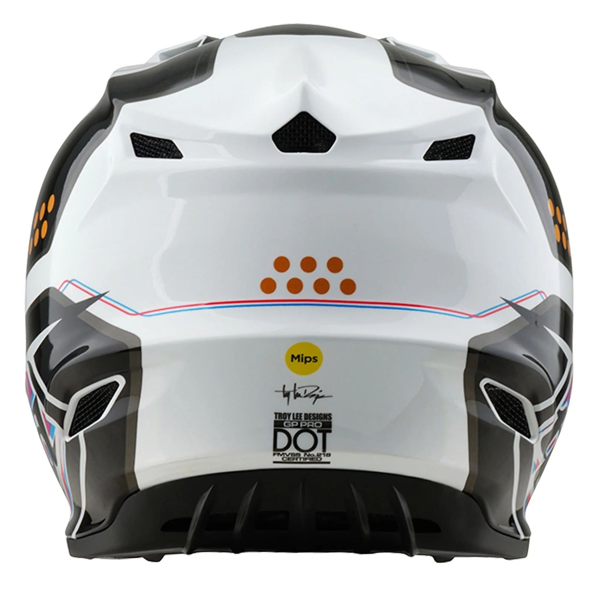 Casco Troy Lee Designs Gp Pro Trooper White